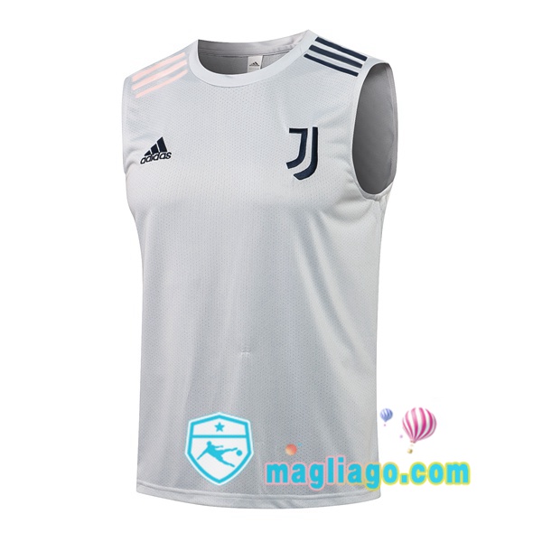 Magliago - Passione Maglie Thai Affidabili Basso Costo Online Shop | Gilet da Calcio Juventus Grigio 2021/2022