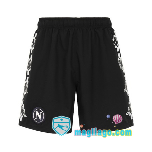 Magliago - Passione Maglie Thai Affidabili Basso Costo Online Shop | Pantalonici Da Calcio SSC Napoli Marcelo Burlon Limited Edition 2020/2021