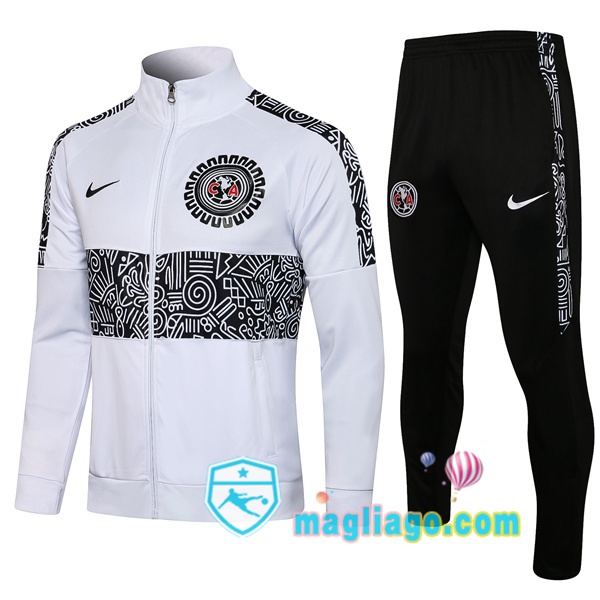 Magliago - Passione Maglie Thai Affidabili Basso Costo Online Shop | Giacca Da Allenamento Club America Bianco 2021/2022