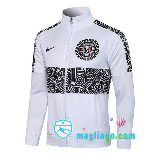 Magliago - Passione Maglie Thai Affidabili Basso Costo Online Shop | Giacca Calcio Club America Bianco 2021/2022