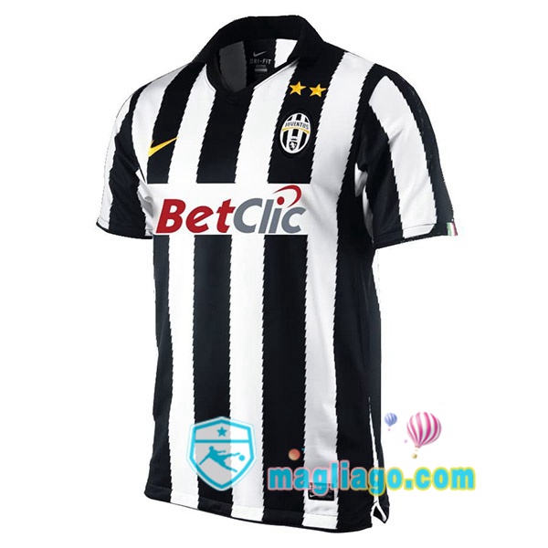 Magliago - Passione Maglie Thai Affidabili Basso Costo Online Shop | 2011-2012 Juventus Prima Retro Maglia Storica Nero Bianco