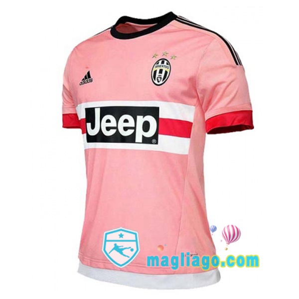 Magliago - Passione Maglie Thai Affidabili Basso Costo Online Shop | 2015-2016 Juventus Seconda Retro Maglia Storica Rosa