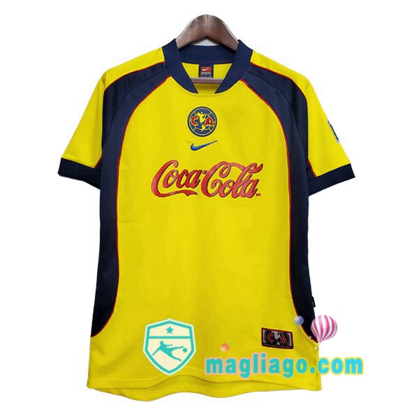 Magliago - Passione Maglie Thai Affidabili Basso Costo Online Shop | 2001-2002 Arsenal Prima Retro Maglia Storica Giallo