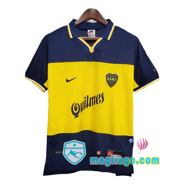 Magliago - Passione Maglie Thai Affidabili Basso Costo Online Shop | 1999 Boca Juniors Prima Retro Maglia Storica Blu