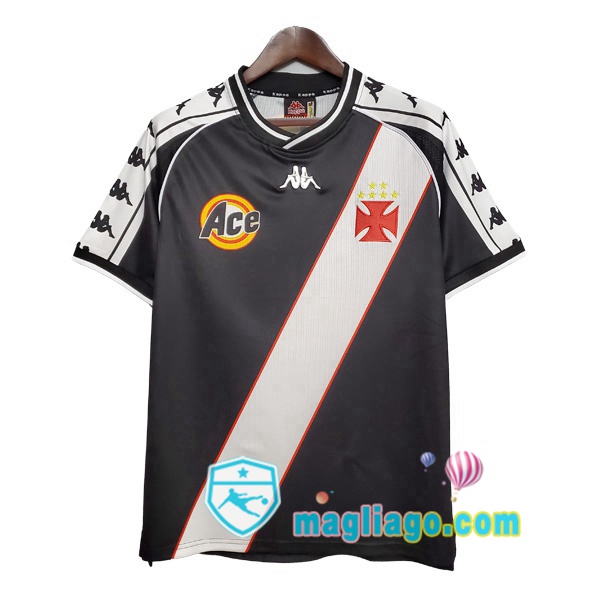 2000 CR Vasco da Gama Prima Retro Maglia Storica Nero