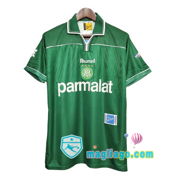 Magliago - Passione Maglie Thai Affidabili Basso Costo Online Shop | Palmeiras 100e Anniversaire Retro Maglia Storica Verde