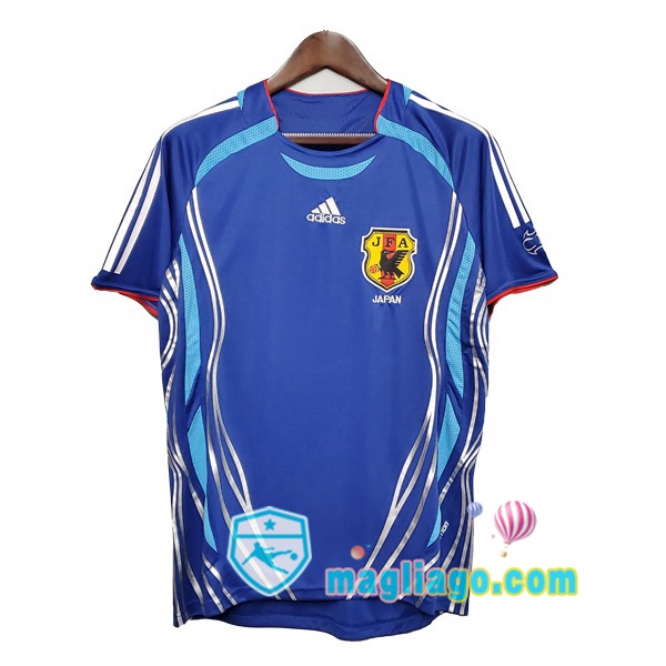 Magliago - Passione Maglie Thai Affidabili Basso Costo Online Shop | 2006 Giappone Prima Retro Maglia Storica Blu