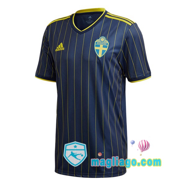 Magliago - Passione Maglie Thai Affidabili Basso Costo Online Shop | Nazionale Maglia Calcio Svezia Seconda 2020/2021