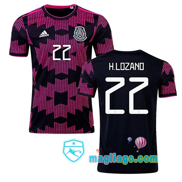 Magliago - Passione Maglie Thai Affidabili Basso Costo Online Shop | Nazionale Maglia Messico (H.LOZANO 22) Prima 2020/2021