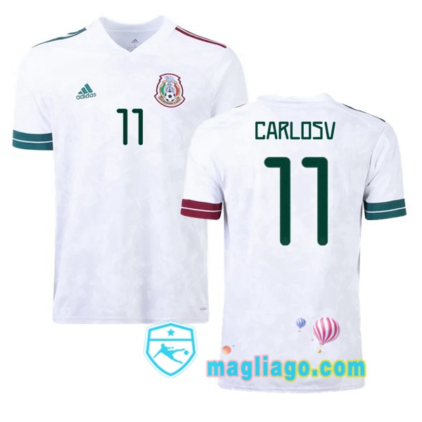 Magliago - Passione Maglie Thai Affidabili Basso Costo Online Shop | Nazionale Maglia Messico (CARLOSV 11) Seconda 2020/2021