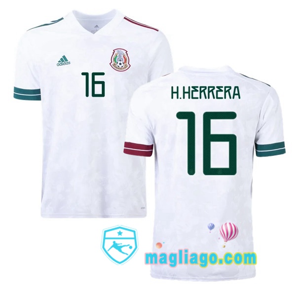 Magliago - Passione Maglie Thai Affidabili Basso Costo Online Shop | Nazionale Maglia Messico (H.HERRERA 16) Seconda 2020/2021