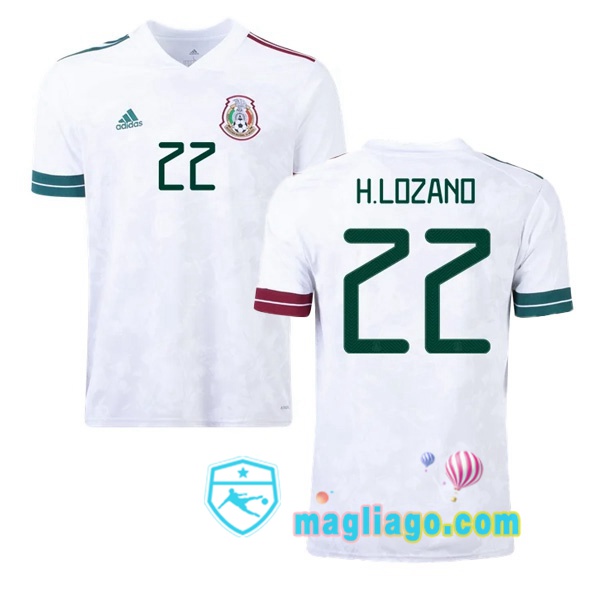 Magliago - Passione Maglie Thai Affidabili Basso Costo Online Shop | Nazionale Maglia Messico (H.LOZANO 22) Seconda 2020/2021