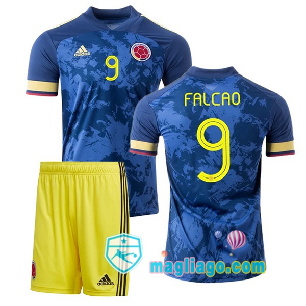 Magliago - Passione Maglie Thai Affidabili Basso Costo Online Shop | Nazionale Maglia Colombia (FALCAO 9) Bambino Seconda 2020/2021