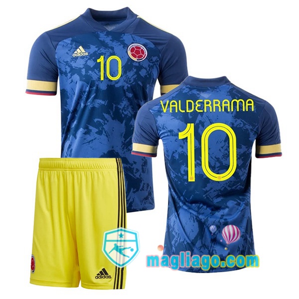 Magliago - Passione Maglie Thai Affidabili Basso Costo Online Shop | Nazionale Maglia Colombia (VALDERRAMA 10) Bambino Seconda 2020/2021