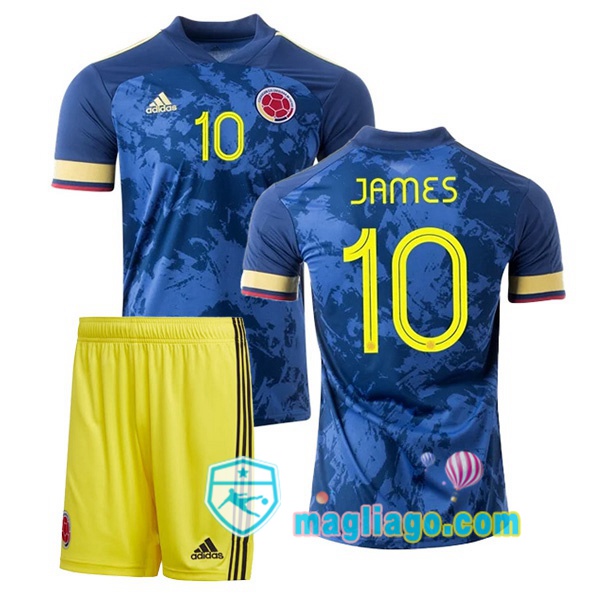 Magliago - Passione Maglie Thai Affidabili Basso Costo Online Shop | Nazionale Maglia Colombia (JAMES 10) Bambino Seconda 2020/2021