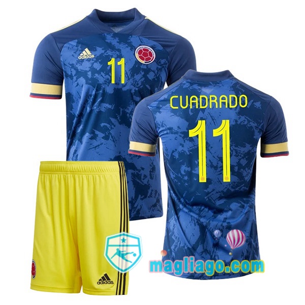 Magliago - Passione Maglie Thai Affidabili Basso Costo Online Shop | Nazionale Maglia Colombia (CUADRADO 1) Bambino Seconda 2020/2021