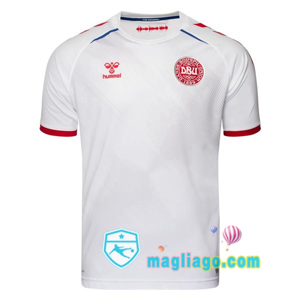 Magliago - Passione Maglie Thai Affidabili Basso Costo Online Shop | Nazionale Maglia Calcio Danimarca Seconda 2020/2021