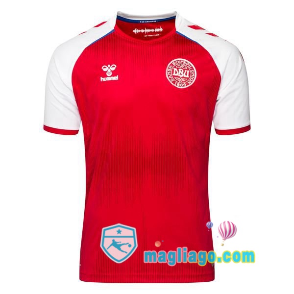 Magliago - Passione Maglie Thai Affidabili Basso Costo Online Shop | Nazionale Maglia Calcio Danimarca Prima 2020/2021