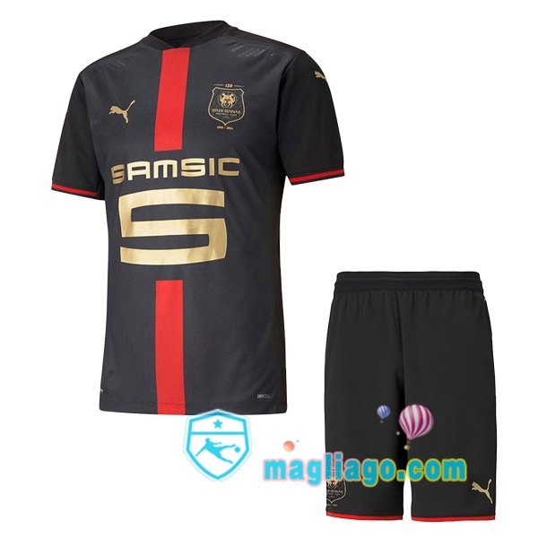 Magliago - Passione Maglie Thai Affidabili Basso Costo Online Shop | Maglia Stade Rennais 120 ° Anniversario Bambino