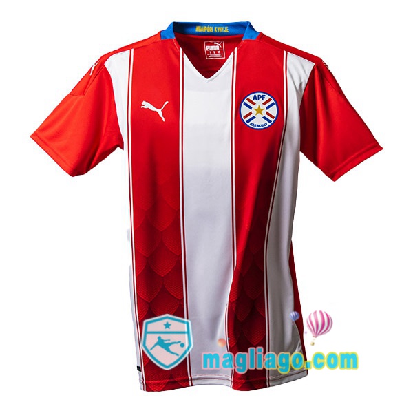 Magliago - Passione Maglie Thai Affidabili Basso Costo Online Shop | Nazionale Maglia Calcio Paraguay Prima 2020/2021