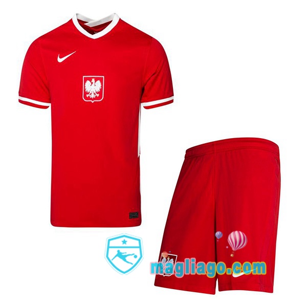 Magliago - Passione Maglie Thai Affidabili Basso Costo Online Shop | Nazionale Maglia Calcio Polonia Bambino Seconda 2020/2021