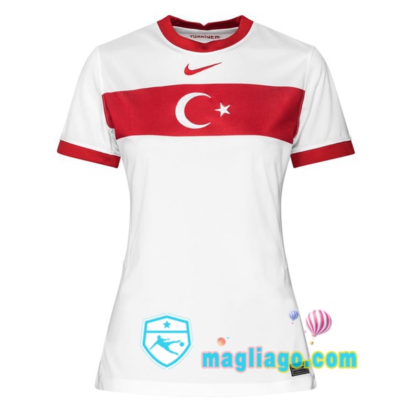 Nazionale Maglia Calcio Turchia Donna Prima 2020/2021