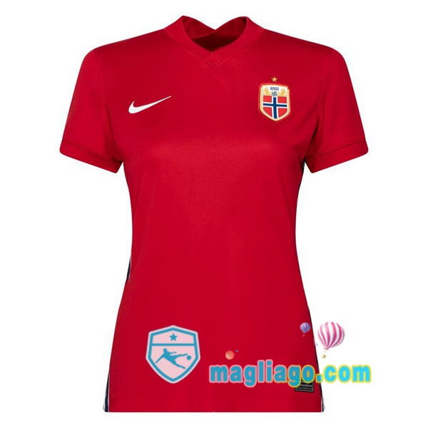 Magliago - Passione Maglie Thai Affidabili Basso Costo Online Shop | Nazionale Maglia Calcio Norvegia Donna Prima 2020/2021