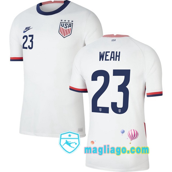 Magliago - Passione Maglie Thai Affidabili Basso Costo Online Shop | Nazionale Maglia Stati Uniti (WEAH 23) Prima 2020/2021
