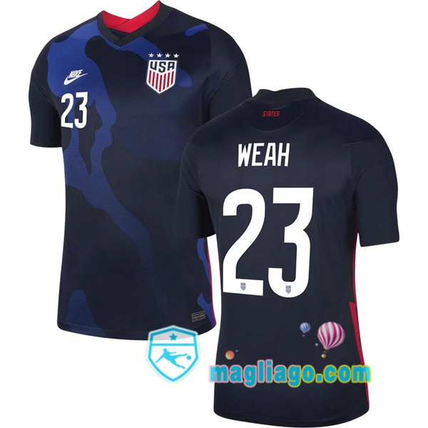 Magliago - Passione Maglie Thai Affidabili Basso Costo Online Shop | Nazionale Maglia Stati Uniti (WEAH 23) Seconda 2020/2021