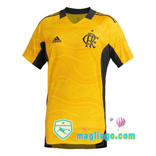 Magliago - Passione Maglie Thai Affidabili Basso Costo Online Shop | Maglia Flamengo Portiere Giallo 2021/2022