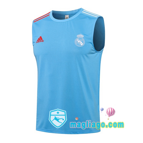 Magliago - Passione Maglie Thai Affidabili Basso Costo Online Shop | Gilet da Calcio Real Madrid Blu 2021/2022