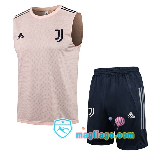 Magliago - Passione Maglie Thai Affidabili Basso Costo Online Shop | Gilet da Calcio Juventus + Pantaloncini Rosa 2021/2022