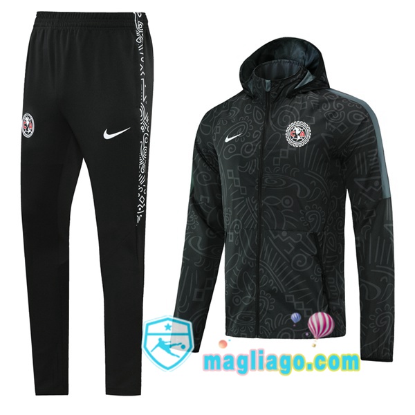Magliago - Passione Maglie Thai Affidabili Basso Costo Online Shop | Giacca a Vento Club America Nero 2021/2022