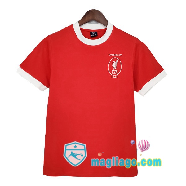 Magliago - Passione Maglie Thai Affidabili Basso Costo Online Shop | 1965 FC Liverpool Prima Retro Maglia Storica Rosso