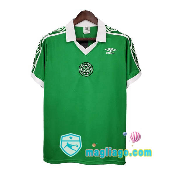 Magliago - Passione Maglie Thai Affidabili Basso Costo Online Shop | 1980 Celtic FC Prima Retro Maglia Storica Verde