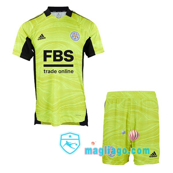 Magliago - Passione Maglie Thai Affidabili Basso Costo Online Shop | Maglia Leicester City Bambino Portiere Giallo 2021/2022