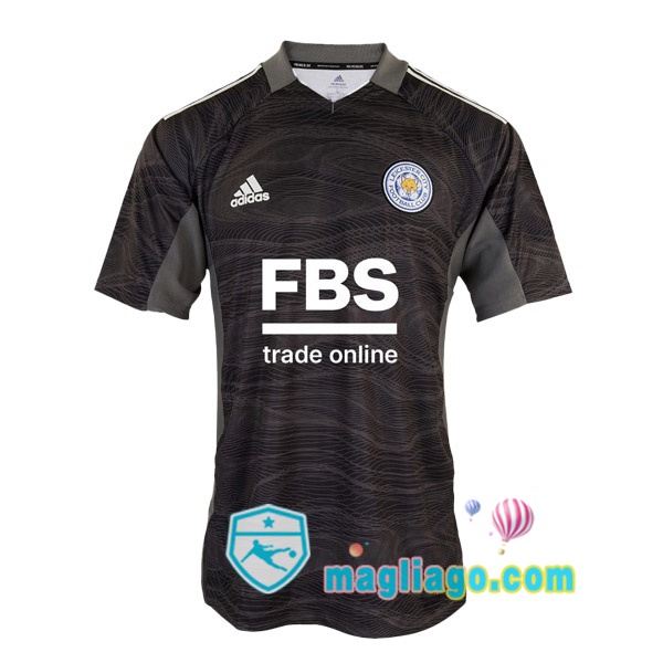 Magliago - Passione Maglie Thai Affidabili Basso Costo Online Shop | Maglia Leicester City Uomo Portiere Nero 2021/2022