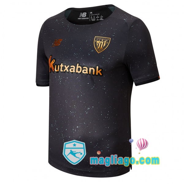 Magliago - Passione Maglie Thai Affidabili Basso Costo Online Shop | Maglia Athletic Bilbao Uomo Portiere Nero 2021/2022