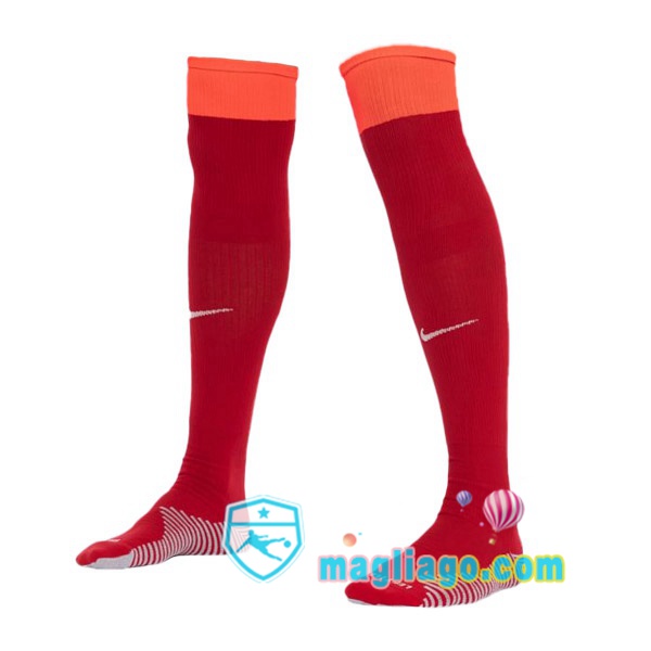 Magliago - Passione Maglie Thai Affidabili Basso Costo Online Shop | Calzettoni Da Calcio FC Liverpool Prima 2021/2022