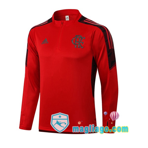 Magliago - Passione Maglie Thai Affidabili Basso Costo Online Shop | Felpe Allenamento Flamengo Rosso 2021/2022