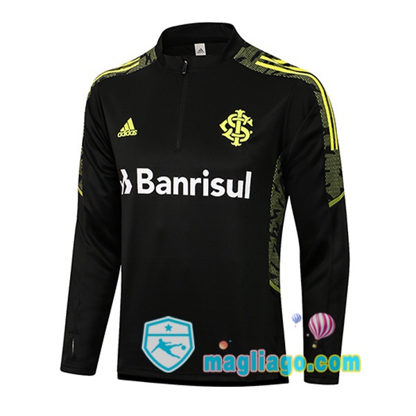 Magliago - Passione Maglie Thai Affidabili Basso Costo Online Shop | Felpe Allenamento SC Internacional Nero 2021/2022