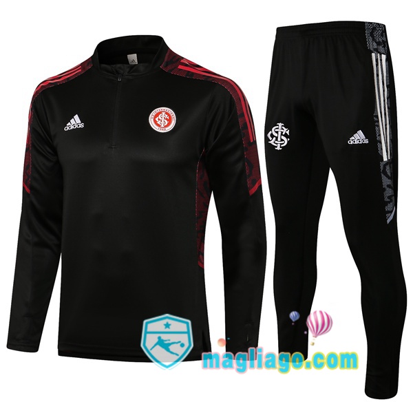 Magliago - Passione Maglie Thai Affidabili Basso Costo Online Shop | Tuta da Allenamento SC Internacional Nero 2021/2022