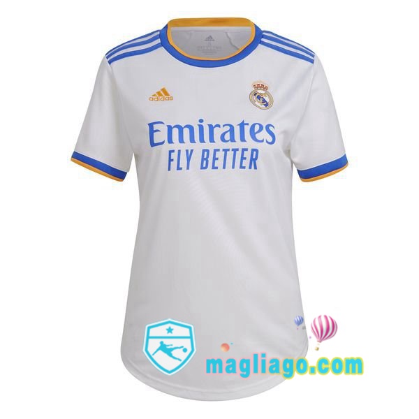 Magliago - Passione Maglie Thai Affidabili Basso Costo Online Shop | Maglia Real Madrid Donna Prima 2021/2022