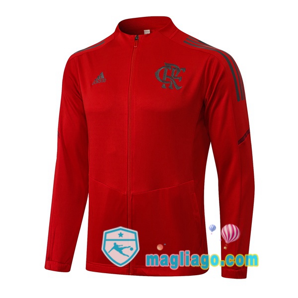 Magliago - Passione Maglie Thai Affidabili Basso Costo Online Shop | Giacca Calcio Flamengo Rosso 2021/2022