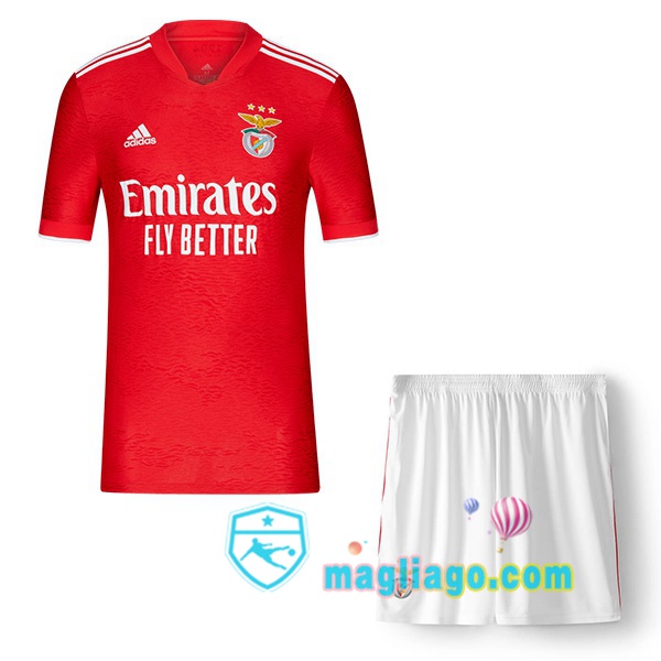 Magliago - Passione Maglie Thai Affidabili Basso Costo Online Shop | Maglia S.L Benfica Bambino Prima 2021/2022