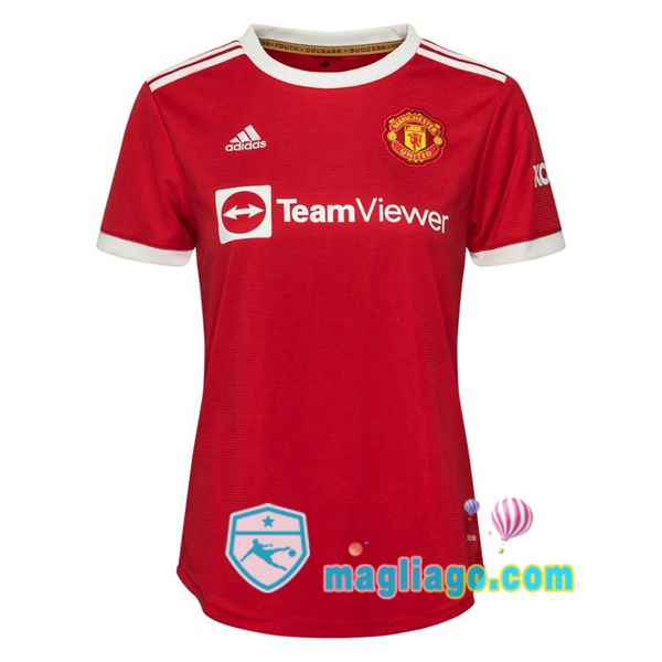 Magliago - Passione Maglie Thai Affidabili Basso Costo Online Shop | Maglia Manchester United Donna Prima 2021/2022