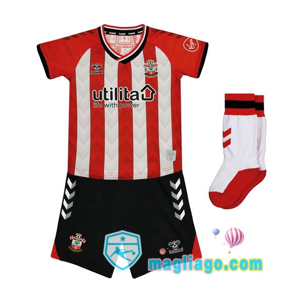 Magliago - Passione Maglie Thai Affidabili Basso Costo Online Shop | Maglia Southampton FC Bambino Prima 2021/2022