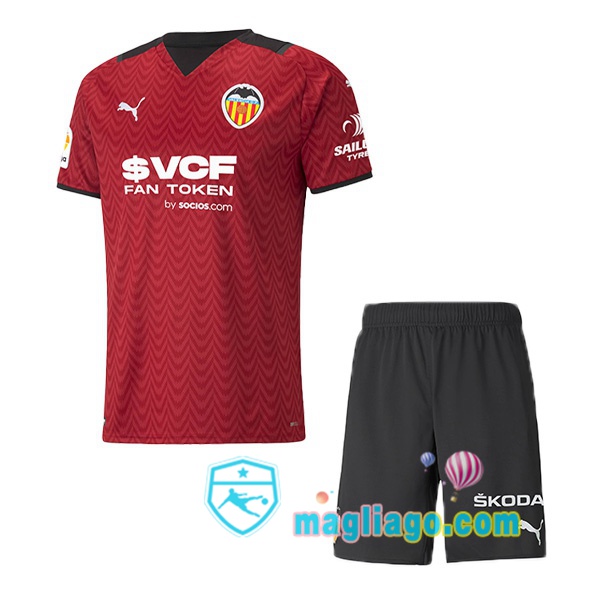 Magliago - Passione Maglie Thai Affidabili Basso Costo Online Shop | Maglia Valencia CF Bambino Seconda 2021/2022