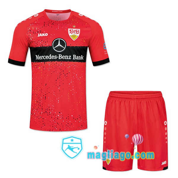 Magliago - Passione Maglie Thai Affidabili Basso Costo Online Shop | Maglia VfB Stuttgart Bambino Seconda 2021/2022