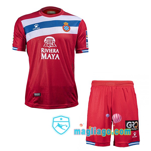 Magliago - Passione Maglie Thai Affidabili Basso Costo Online Shop | Maglia RCD Espanyol Bambino Seconda 2021/2022